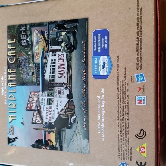 3 Puzzle combo Airplane Cafe, Origin of Beer & Mixology .NIB sealed - Picture 3 of 14